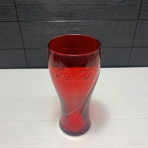 해외/캐나다 빈티지 올드 Coca-Cola 코카콜라컵(긴컵)레드