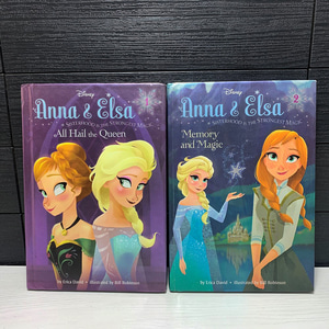 디즈니 영어원서 겨울왕국 챕터북1,2  Anna Elsa